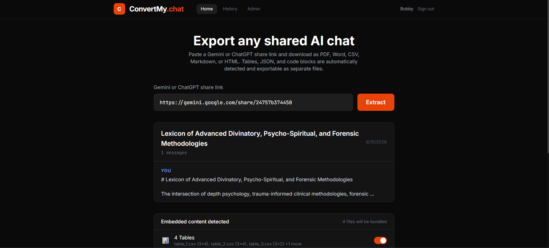 ConvertMyChat